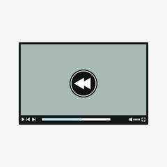 video player for web vector