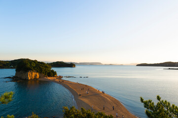 Fototapeta premium 小豆島 エンジェルロード