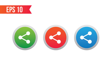 share button icon / link button for websites / applications