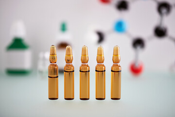 Medicinal glass vials