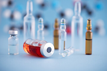 Medicinal glass vials