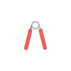 Hand gripper icon. Clipart image isolated on white background