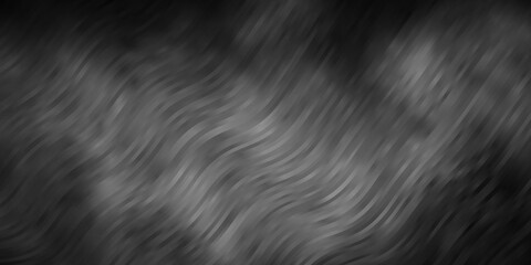 Light Gray vector background with bent lines. Colorful illustration, which consists of curves. Best design for your posters, banners.
