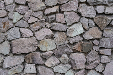 texture of directly laid and cemented stones