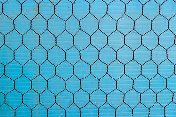 seamless pattern with blue squares