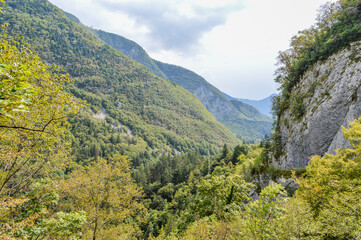 The Julian Alps in Slovenia, near the Austrian and Italian borders
