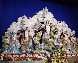 Fototapeta premium Maa Durga Stock Photos & Maa Durga Stock Images