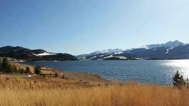 Grassy Denver Lake