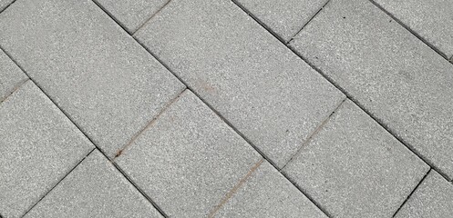 Concrete tiles for walkway