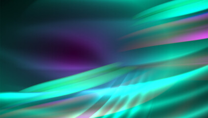 Obraz premium Fluid wave lines background. Trendy abstract layout template for business or technology presentation, internet poster or web brochure cover, wallpaper