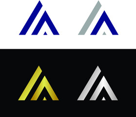 Letter A logo 