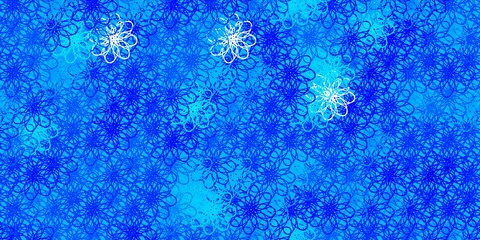 Light BLUE vector texture with wry lines.