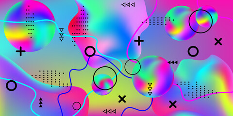 Fototapeta premium Modern design poster