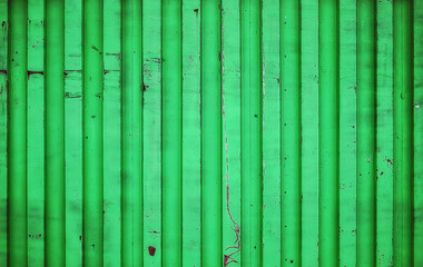 green shipping Container background texture