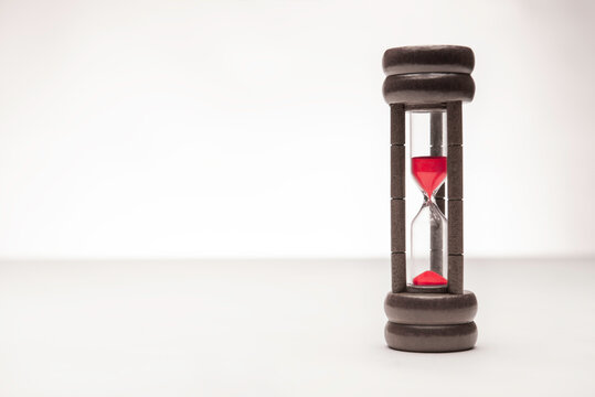 Hourglass With Red Sand