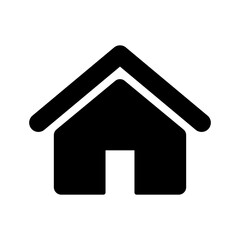 Fototapeta na wymiar Home page vector icon. Home icon isolated on white background. House, building icon.
