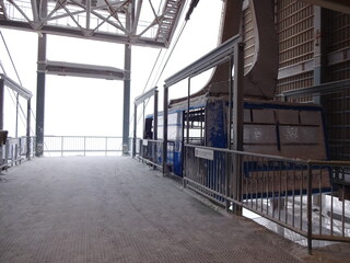 The view of snow in Niigata, Japan