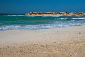 Dakhla beach, Western Sahara, Morocco