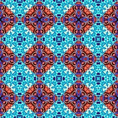 Digital art fractal background.  Psychedelic futuristic abstract pattern.