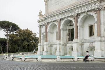 Fontana dell'Acqua Paola a Roma