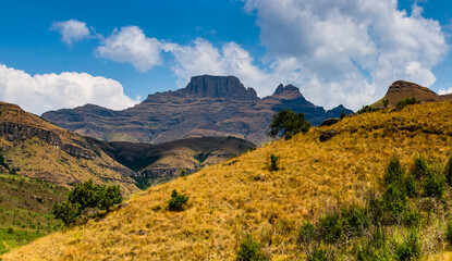 Peaks of the central Drakensberg South Africa