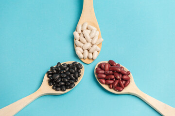 beans, legumes, spoon dishes