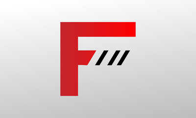 Letter F logo design