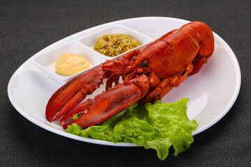 Luxury Lobster with sauce