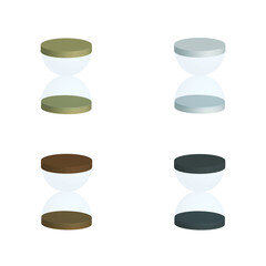 An hourglass is a device used to measure the passage of time.