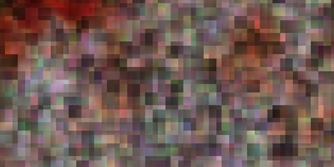 Fototapeta premium Light Red vector layout with lines, rectangles.