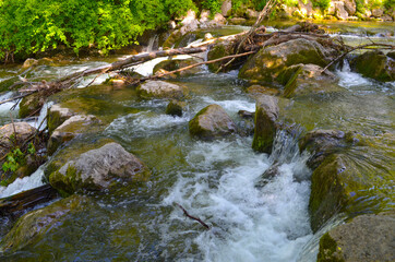 Naklejka na ściany i meble Fluss