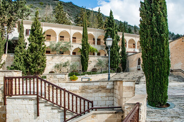 A hermit Neophyte who settled in a cave high in the mountains founded the monastery in the 12th...