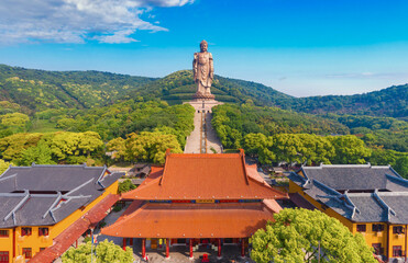 Lingshan Giant Buddha Tourism Scenic Area, Wuxi City, Jiangsu Province, China