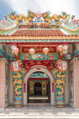 Chinese temple in Thailand 