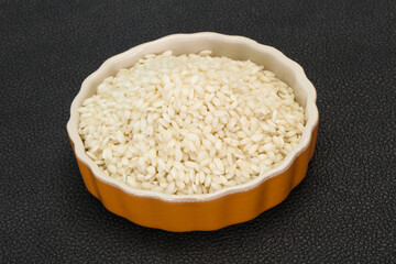 Arborio rice for Italian risotto