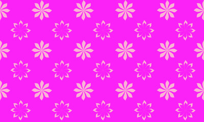 
Abstract floral pattern on a pink background. Seamless vector texture for packaging, textile, fabric.
