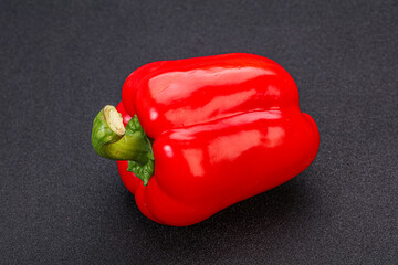 Red Bell Pepper - ripe and fresh