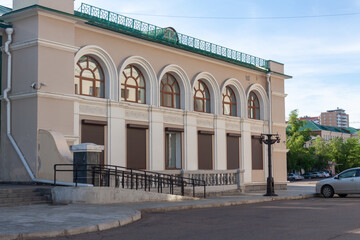 Fototapeta premium old building in the city Ulan-Ude