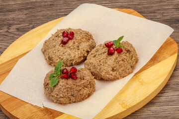 Georgian cuisine - pkhali from beans