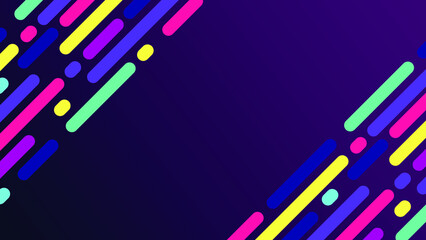Abstract background with colorful lines