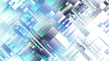 Fototapeta premium Digital art fractal background. Psychedelic futuristic abstract pattern.