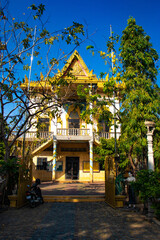 A beautiful view of Phnom Penh city at Cambodia.