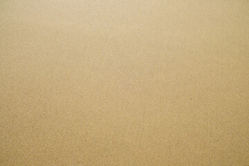 Fototapeta na wymiar Sunlit sand, a perfect empty flat surface material for a background or a backdrop.