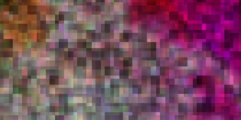 Light Pink vector pattern in square style.