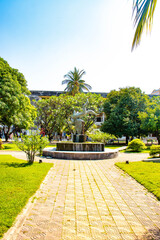 Fototapeta premium A view of Tuol Sleng, the Genocide Museum at Phnom Penh, Cambodia.