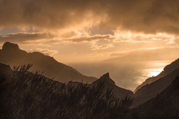 Sandsturm bei Masca - Teneriffa