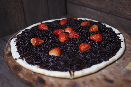 chocolate cake on a plate
