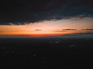 Drone at dusk