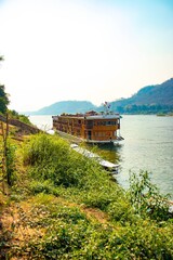 A beautiful view of Luang Prabang city at Laos.