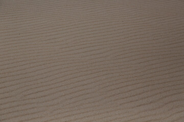 Sydney, Australia. Sand on the beach of Fingal Bay.